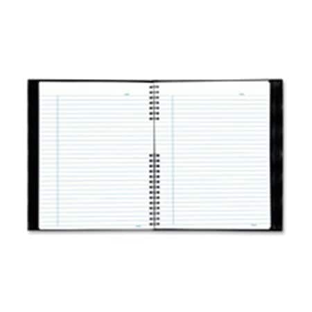 Easy-To-Organize Wirebound Notebook- 150 Shts- College Rule- 8-.50in.x11in.- BK EA875200